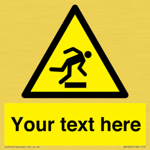 Custom Trip Hazard Sign